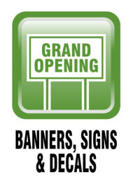 Team Promo Banners Signs Decals